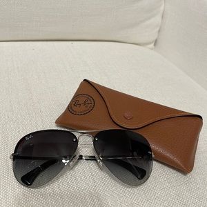Ray-Ban
RB3449 Aviator Sunglasses. Wore only one time.